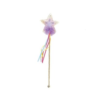Glitter Rainbow Wand Pastel & Gold