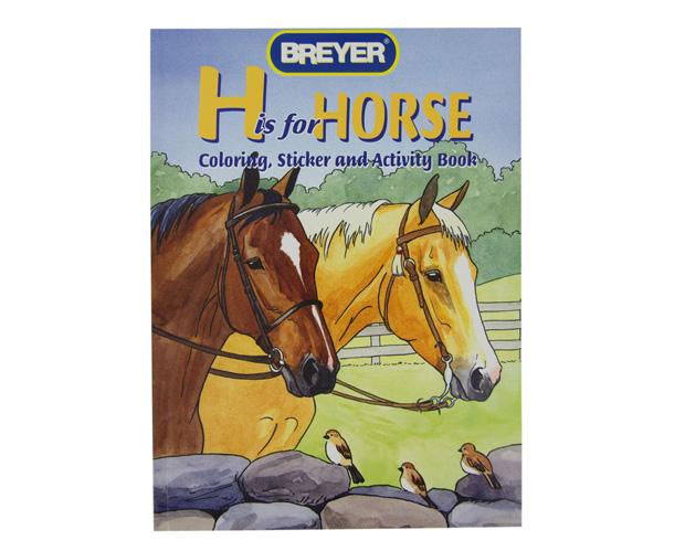 H Is For Horse Coloring, Sticker And Activity Book