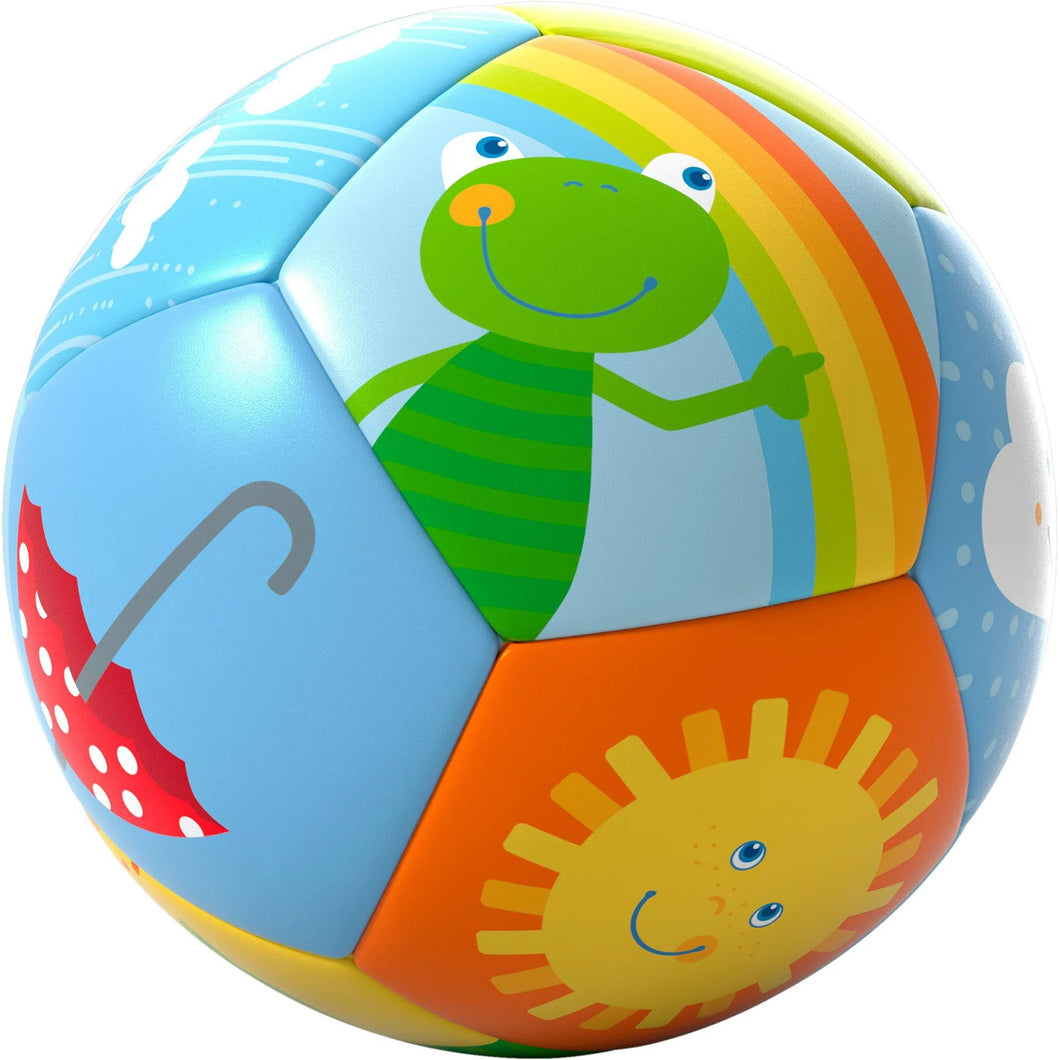 Rainbow World Soft Baby Ball