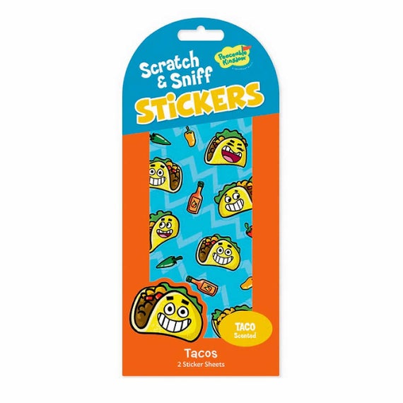 Tacos Scratch & Sniff Sticker Pack