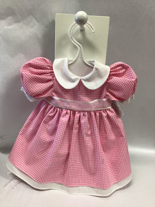 18" Pink Pioneer Doll Dress