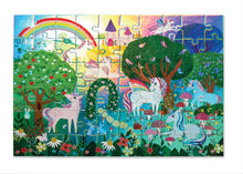 Load image into Gallery viewer, 60 PC Sparkling Unicorn Foil Puzzle