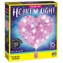 Load image into Gallery viewer, String Art Heart Light