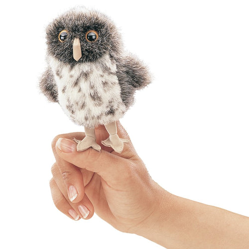 Mini Spot Owl Finger Puppet