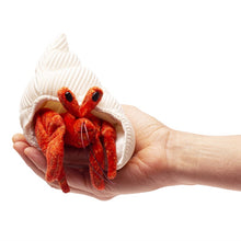 Load image into Gallery viewer, Mini Hermit Crab Finger Puppet