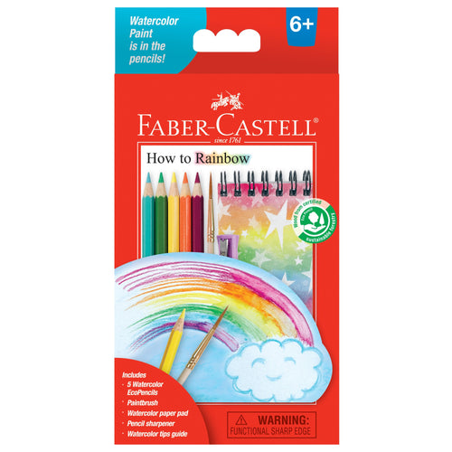 How To Rainbow Watercolor Pencils Starter Set