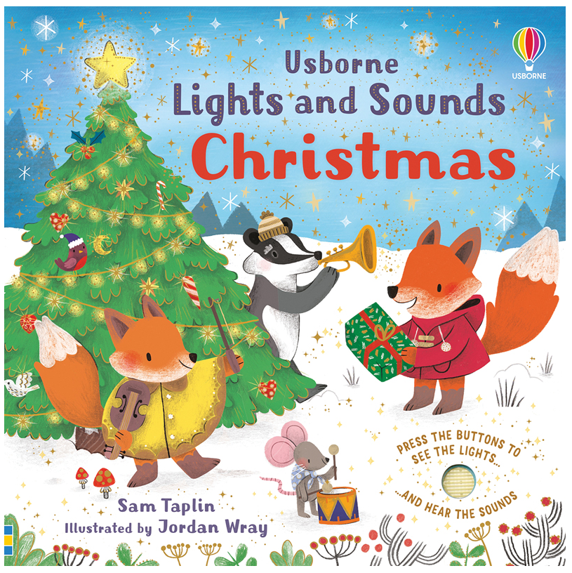 Lights And Sounds Christmas Sound Board Book