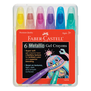 Metallic Gel Crayons In Storage Case