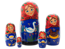 Load image into Gallery viewer, 5 Piece Goose Classical Nesting Dolls