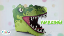 Load image into Gallery viewer, T-Rex 3D Mask Card Craft