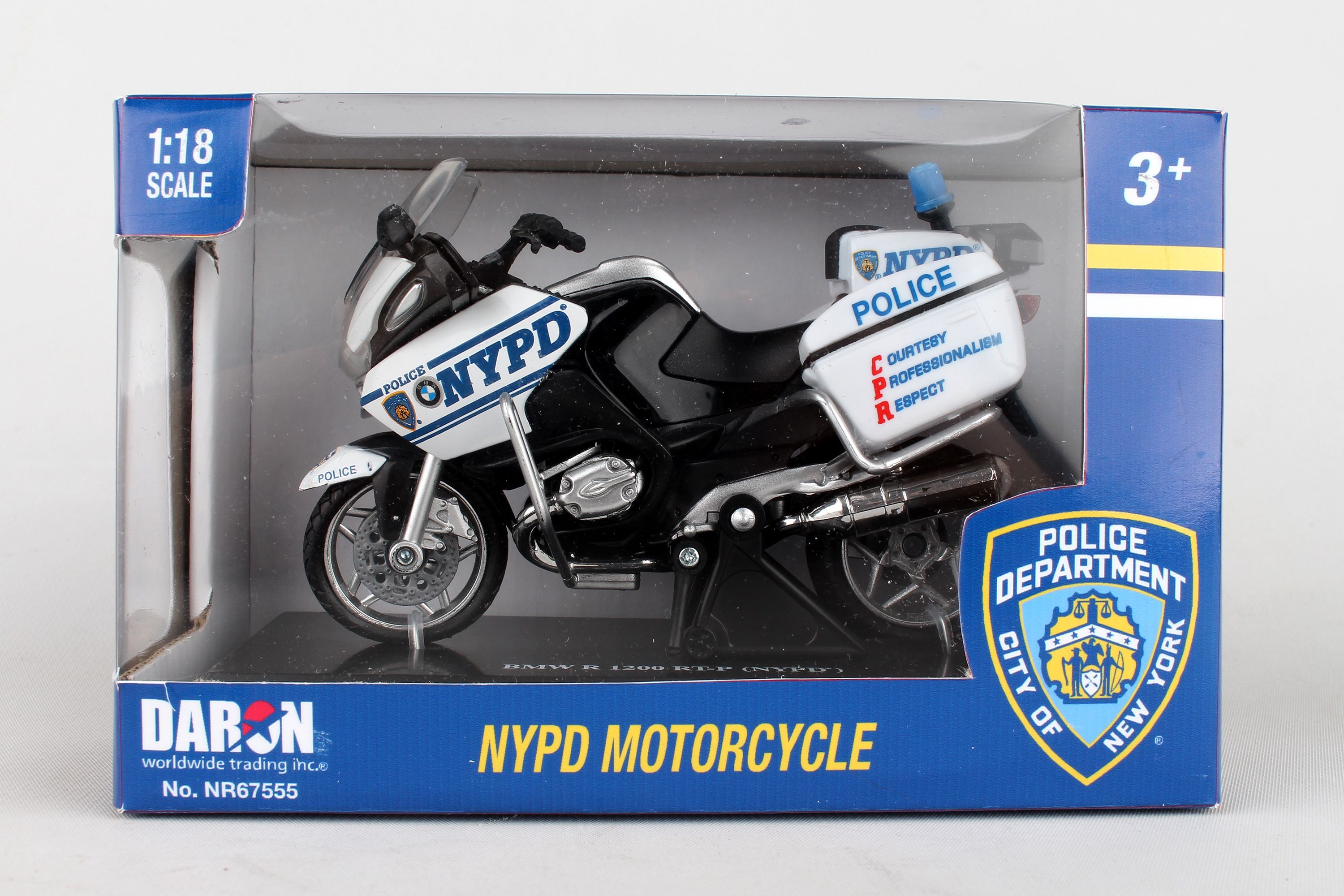 NYPD Police Motorcycle – ShenanigansToys