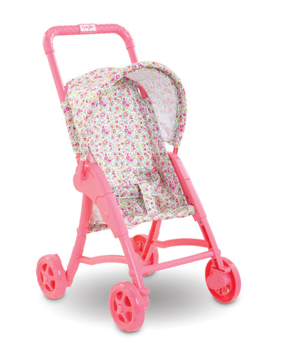 Pink Floral Stroller