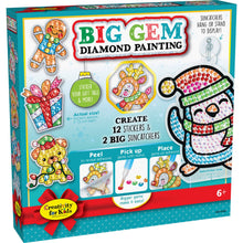 Load image into Gallery viewer, Holiday Big Gem Diamond Painting
