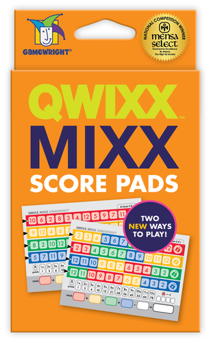 Qwixx Mixx Score Pads