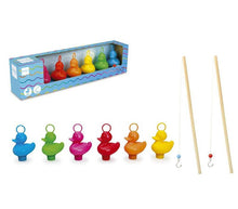 Load image into Gallery viewer, Rainbow Fishing Ducks Set