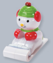 Snowman Pullback Racer