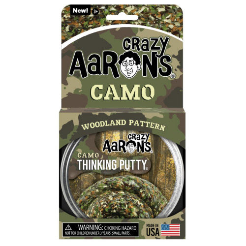 Woodland Camo Trendsetters Putty Tin