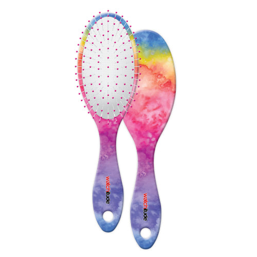Rainbow Tie Dye Scented Hair Brush