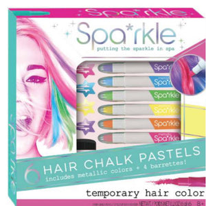 Hair Chalk Pastels And Barrettes