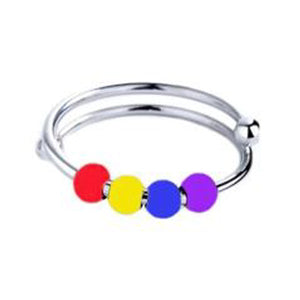 Anti-Stress Rainbow Fidget Ring
