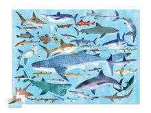 Load image into Gallery viewer, 100 PC Sharks 36 Puzzle In A Can