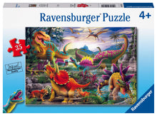 Load image into Gallery viewer, 35 PC T-Rex Terror Puzzle