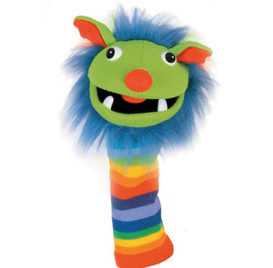 Rainbow Sockette Puppet