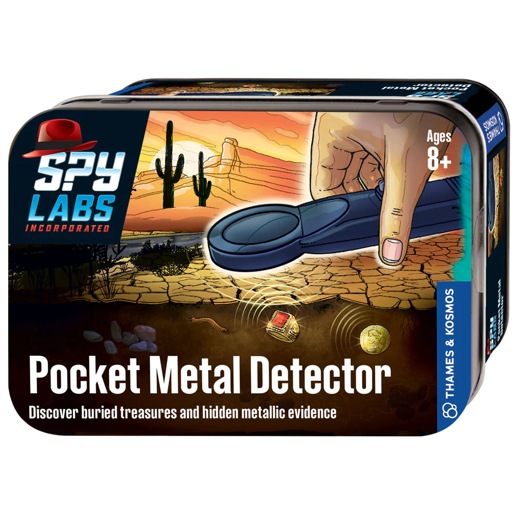Spy Labs Pocket Metal Detector Tin