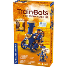 Load image into Gallery viewer, TrainBots 2-in-1 Steam Maker Kit