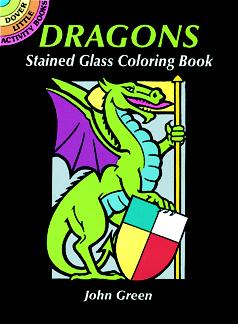 Dragons Stained Glass
