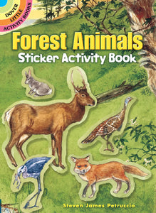 Forest Animals Sticker Activity