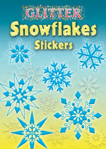 Glitter Snowflake Stickers