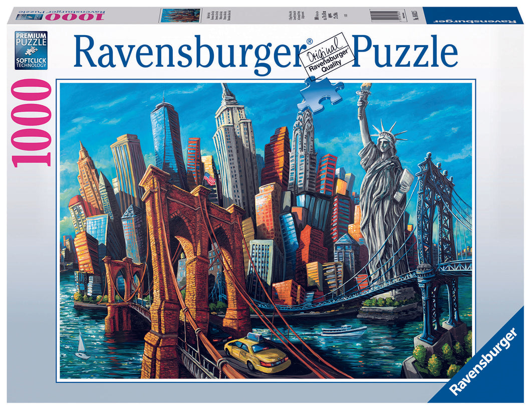 1000 PC Welcome To New York Puzzle