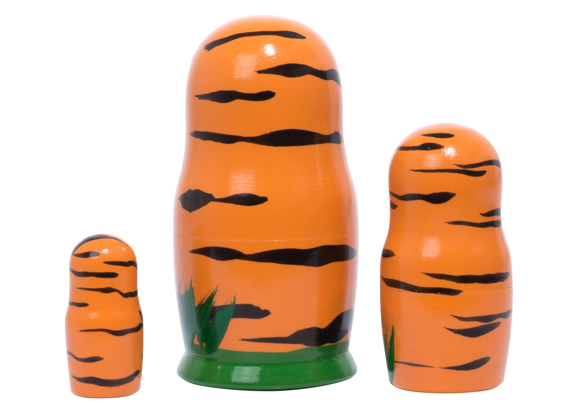 Tiger Nesting Doll 3pc/3.5" Tiger Nesting Doll 3pc/3.5"