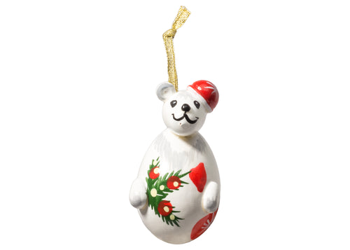 Christmas Polar Bear Mini Ornament