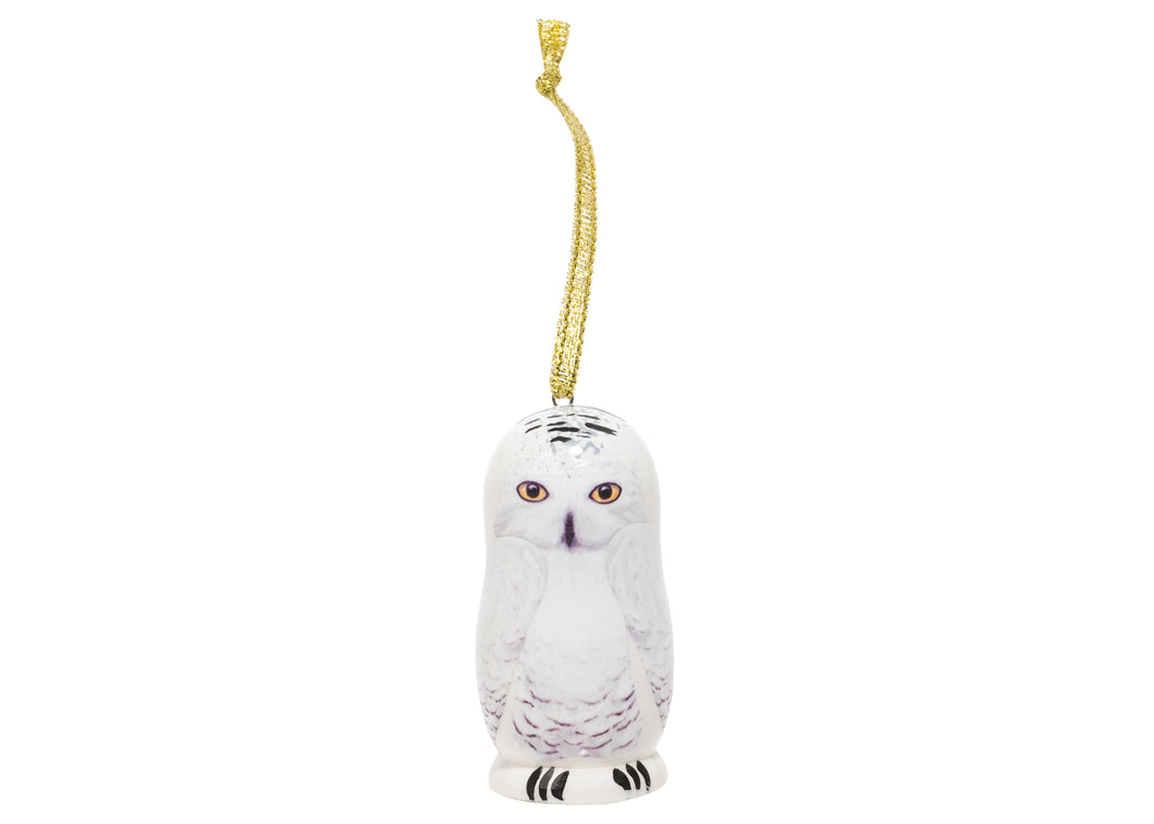 Snowy Owl Mini Ornament